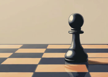Pawn moves on the chess board